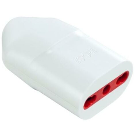 Presa bipasso 10A/16A 2P+T, bianco, serie Emilia Specialist - Rosi RS9705B