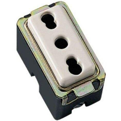 Presa bipasso Compatibile con Bticino Magic come 5180
