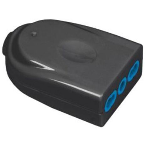 Presa bipasso Fanton 2P+T 16A tipo P17/11 Nero 82571-E