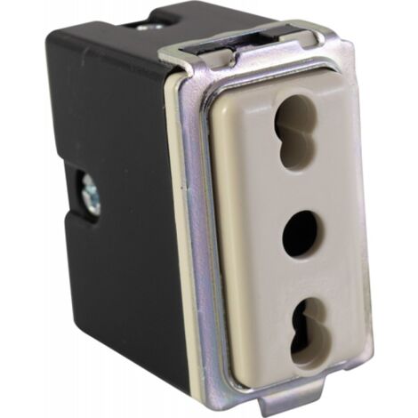 PRESA BIPASSO MAGIC """BASIC""" MAURER 2P+T 10/16A