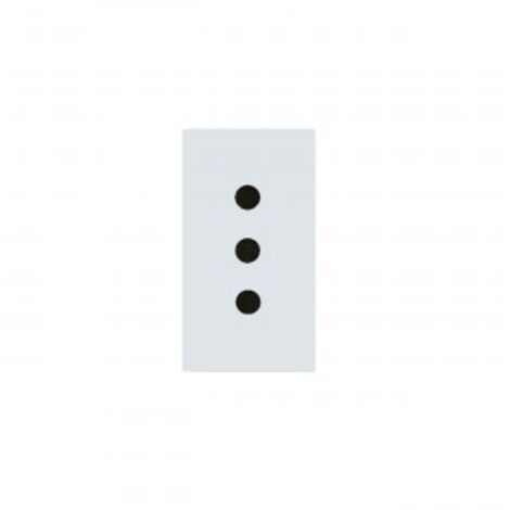 Presa Bipasso Sicurave 2X10A+T  Ral ( AVE cod. 45506TS )