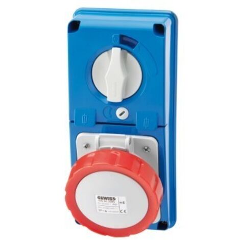 Presa Bl Ip67 Senza Fondo 3P+T 16A 400V 6H Cbf ( GEWISS cod. GW66330N )