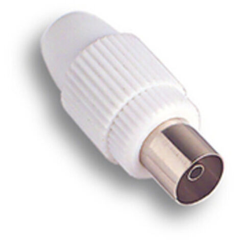 PRESA COASSIALE DIRITTA PER TV MAX 7 MM- FANTON- 10,0 pz