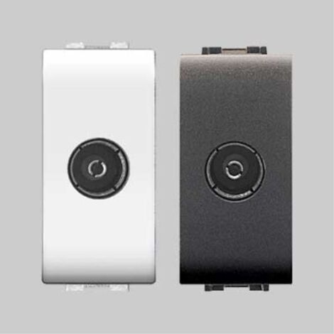 Presa coassiale tv 'mylife' grigio EC ELETTROCANALI