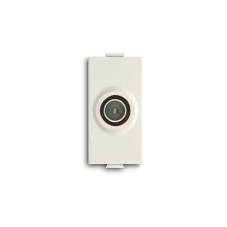 Presa coax diretta connettore maschio abb chiara 2csk1117ch