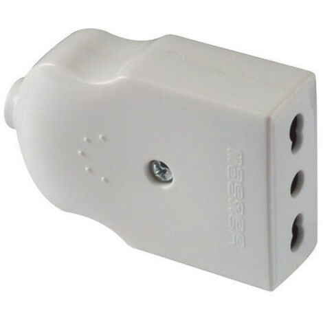 PRESA COMPACT P17/11 2P+T 16A- Bianca- ATON- pezzi 30