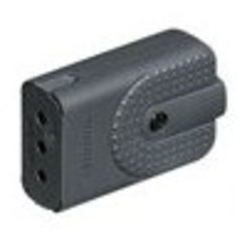 Presa Corner 2P+T 10A Grigio ( BTICINO cod. 2662TG )