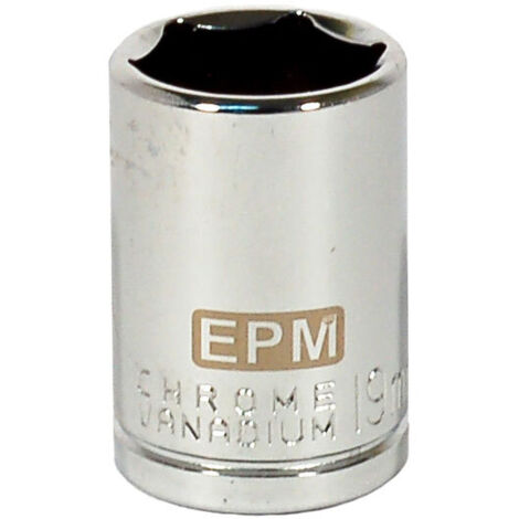 PRESA CORTA 1/2'' 6 ANGOLI CROMATA 11MM - E-400-1011
