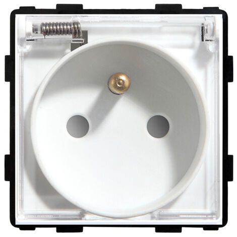 Presa da bagno 230V bianca RTX SH