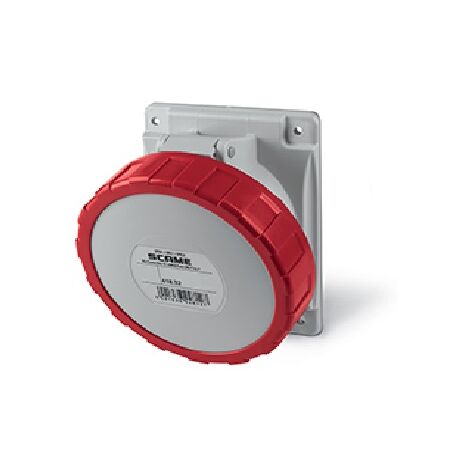 Presa Da Incasso 32A 3P+T 6H 380-415V 50Hz 60Hz 84X106Mm Morsetti A Vite