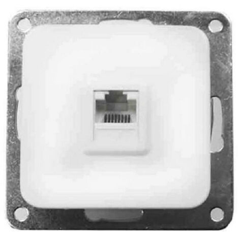 Presa da incasso RJ45 Cat6 serie Term EDM Blister