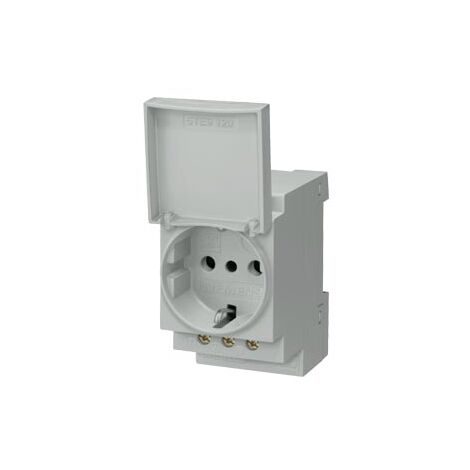 Presa di corrente 16 A con coperchio secondo DIN VDE 0620 e CEI 23-5