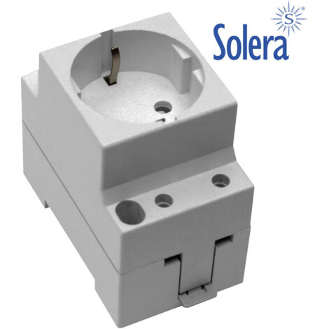 Presa di corrente modulare Schuko T/TL 16A Solera Rif: 99