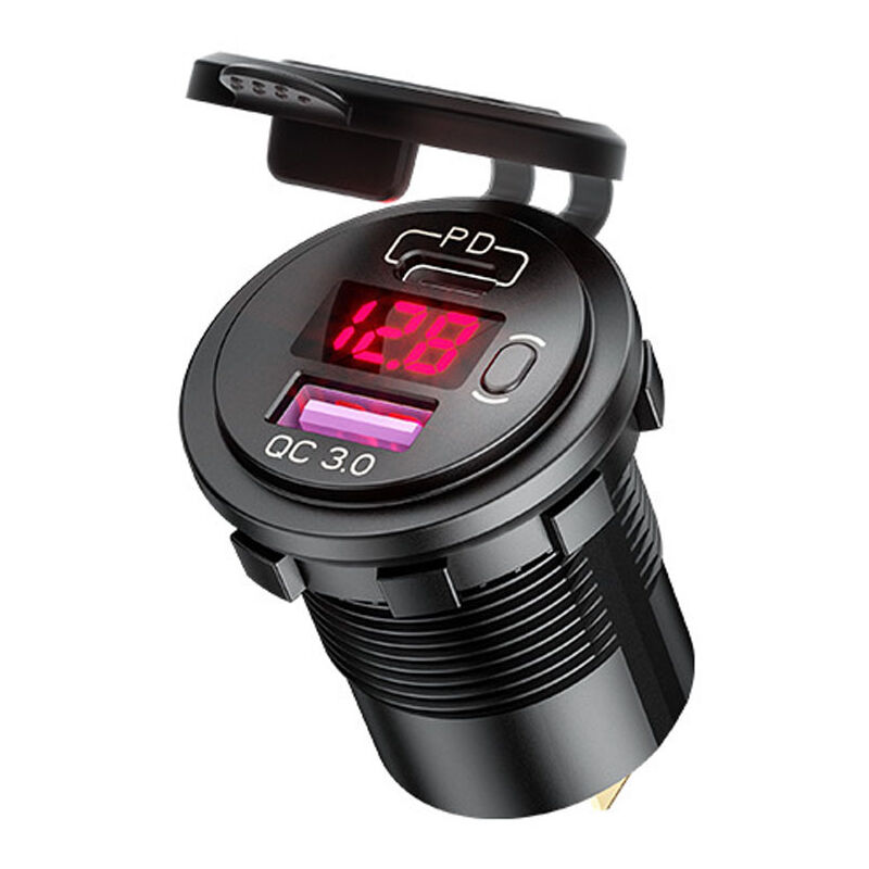 Presa di corrente usb per auto per la ricarica