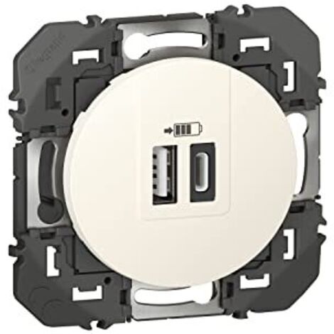 Presa di ricarica USB A e C Dooxie, LEGRAND, bianco Legrand
