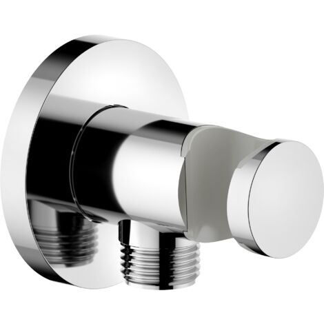 Presa e supporto doccetta fisso rivestito in teflon Nobili Carlo AD150/17CR
