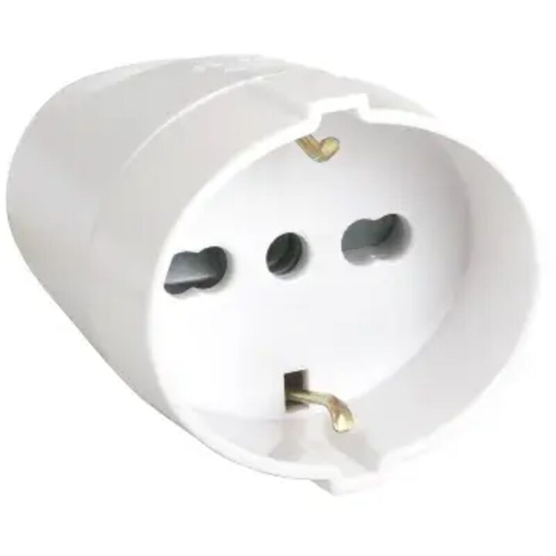 Prolunga Elettrica 10 Metri Con Presa Bipasso 16A/10A - Sicura, Leggera, Per Casa E Ufficio - Foto 8