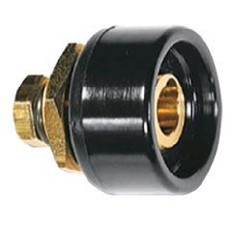 Presa Fissa a Pannello per Saldatrici MMQ 10-25 Connessione Sicura e Affidabile con Corpo in Ottone
