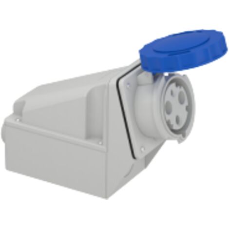 Presa fissa BT da parete IP67 63A 220V 2P+T - 81178