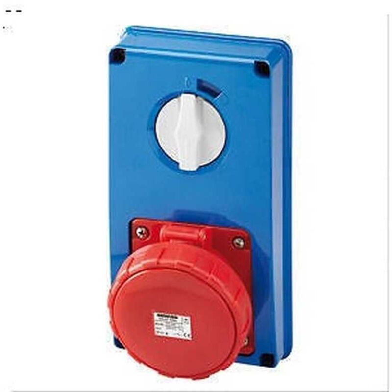 Gewiss Gw66320n Presa Fissa Interbloccata Verticale Ip67 S.f.3p n t...