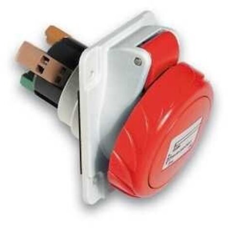 Presa Incasso Inclinata Ip67 3Pnt 32A380Vcr ( SCHNEIDER cod. PKY32F735 )