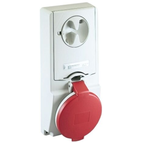 Presa Incasso Interbloccata+Fusibile Ip44 3Pnt 16A 380V ( SCHNEIDER cod. 82136 )