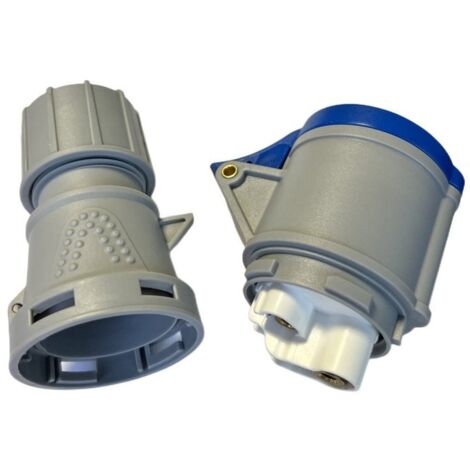 Presa Industriale CEE 3 Poli, 16A 6H 220-250V 2P+T IP44