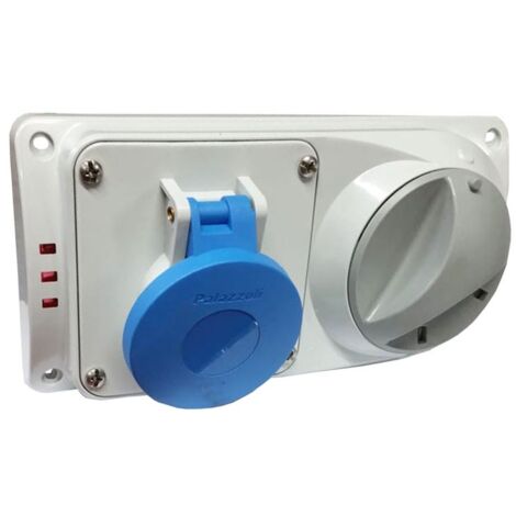 Presa Industriale Interbloccata CEE Palazzoli 2P+T 16A 230V IP44 fusibile