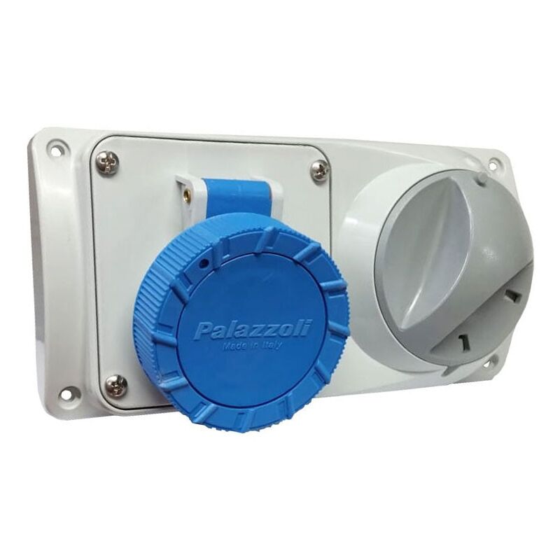 SIEMENS - Presa 16 A Con Spina Di Messa A Terra Secondo Cee 7 Per Montaggio In Quadri Di Distribuzione 5te6803 000000000000629749
