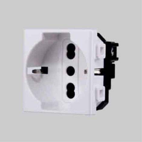 Presa italiana/tedesca 'solar' 10/16a 250v - 2p+t ELETTROIT