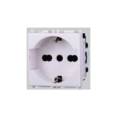 Presa italiana/tedesca 'starlight' 10/16a 250v - 2p+t ELETTROIT