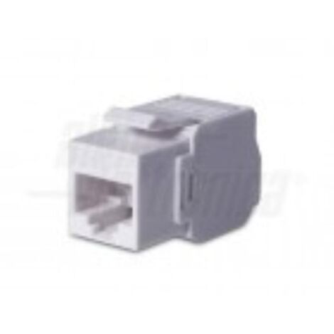 Presa keystone 8P8C RJ45 UTP Cat 6a bianca