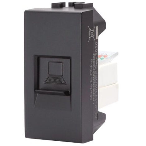PRESA LAN ABL - NERO- 8 pezzi