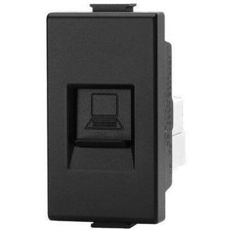 PRESA LAN ABM - NERO - 8 pezzi