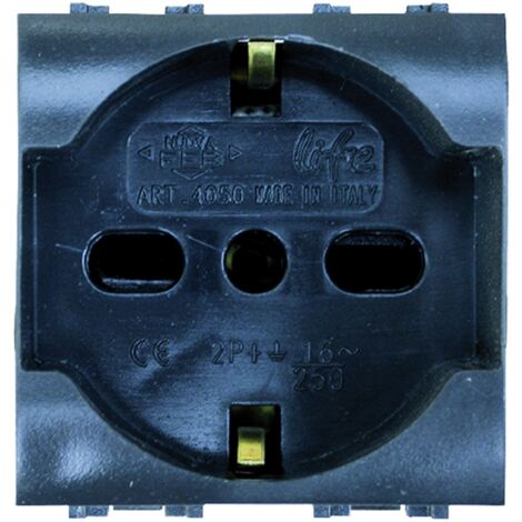 Presa life unel bipasso 10-16a ex 4050