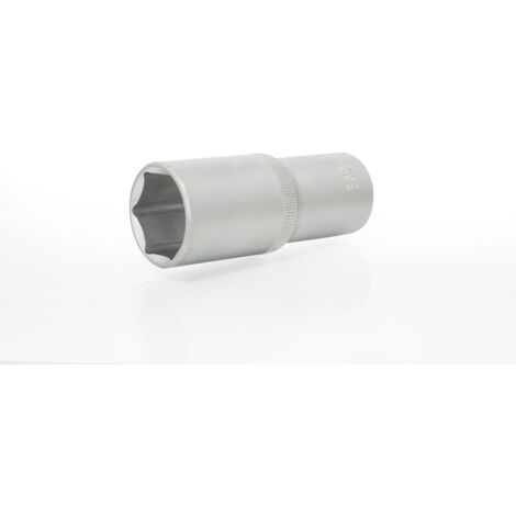 PRESA LUNGA 1/2'' 6 ANGOLI SATINATA 10MM - E-401-1510