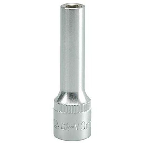 PRESA LUNGA A 6 PUNTE CROMATA 1/2'' 9MM - YT-1222