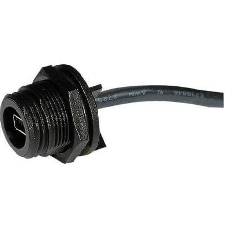 Presa mini USB 2.0 tipo B IP68 Presa PX0446 connettore a 5 poli PX0446 Bulgin Contenuto: 1 pz.