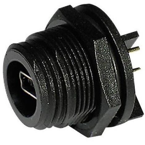 Presa mini USB 2.0 tipo B IP68 Presa PX0447 Circuito stampato PX0447 Bulgin Contenuto: 1 pz.
