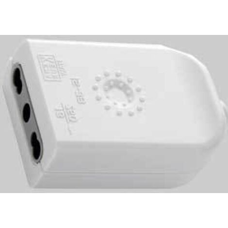 Presa mobile 10/16a 2p+t - grigio