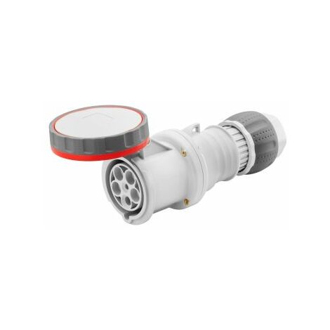 Presa mobile Gewiss 3P+N+T 125A IP67 rossa 380V GW62061H