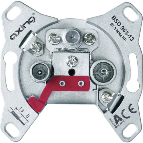 Presa multifunzione axing 7.8 cm grigio classe A