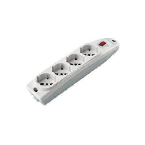 Presa Multipla Ciabatta, Random, 4 Uscite 4x2P+T-16A-(P40)