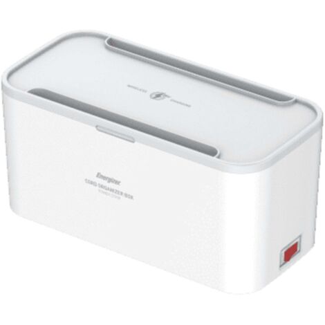 PRESA MULTIPLA ENERGIZER 5 SCHUKO + 3 USB A + CHARGER WIRELESS IN BOX
