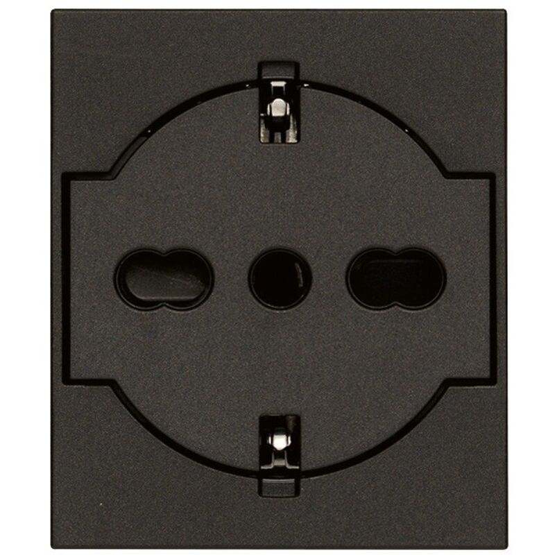 Presa P40 A Filo Vimar Linea 2p t 16a Nero 30211.g