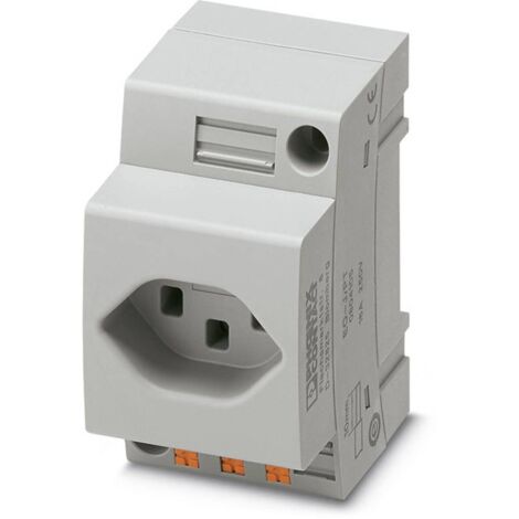 Presa per armadio elettrico Phoenix Contact EO-J/PT Grigio (L x L) 57.50 mm x 45 mm