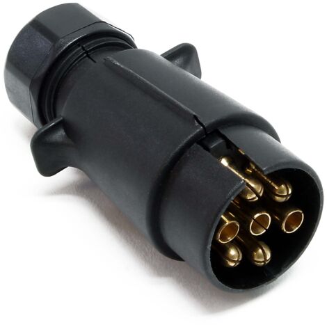 SPINA DI CORRENTE 7 POLI 12V CARRELLO CARRELLI RIMORCHI