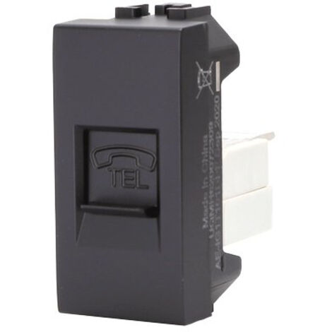 PRESA PLUG 6/4 ABL - NERO- 8 pezzi