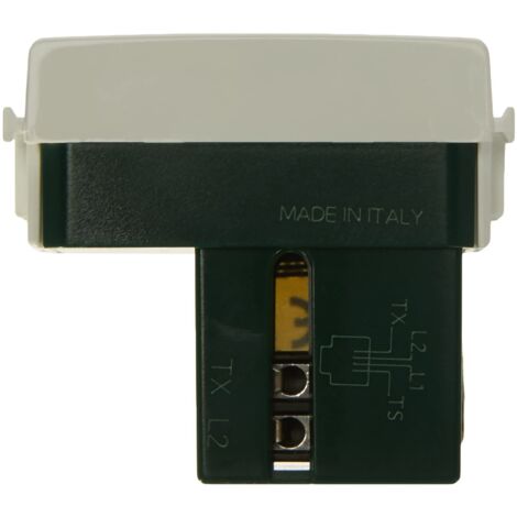 Presa rj11 6/4 bianco