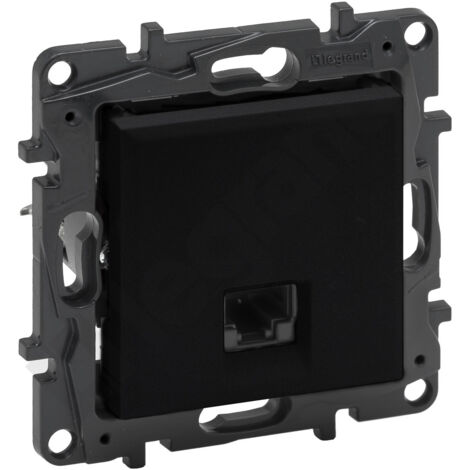 Presa RJ45 cat. 5e UTP - nera, NILOE STEP